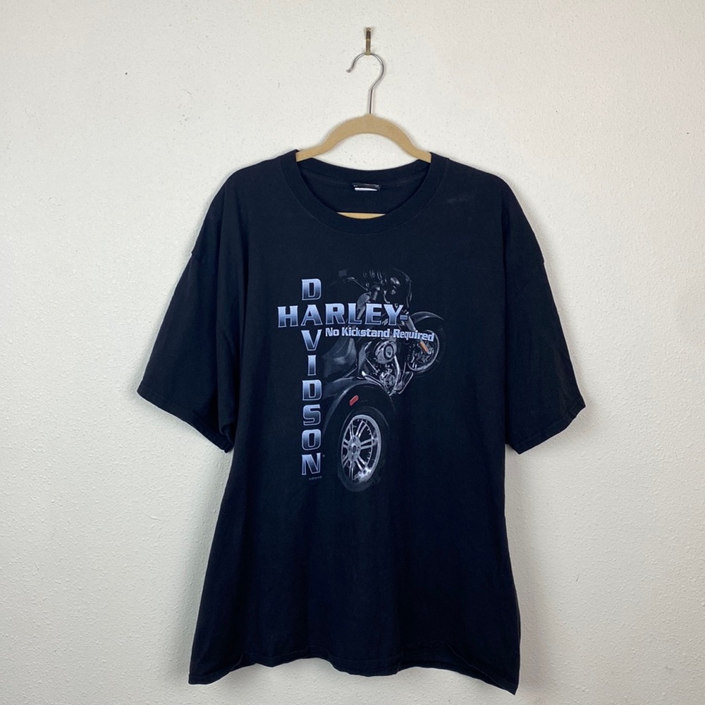 Harley Davidson 2007 Graphic Vintage Cocoa Beach Florida Tee 2XL